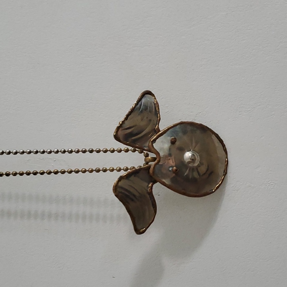 Rabbit Pendant Necklace Vintage Ears Move When You Move! - Picture 3 of 15